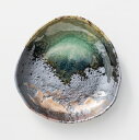 三陶 萬古焼 秋の器 伊賀金彩 三角プレート(大) 16058 大皿