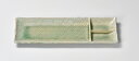三陶 萬古焼 秋の器 ビードロ 仕切りさんま皿 16726 大皿