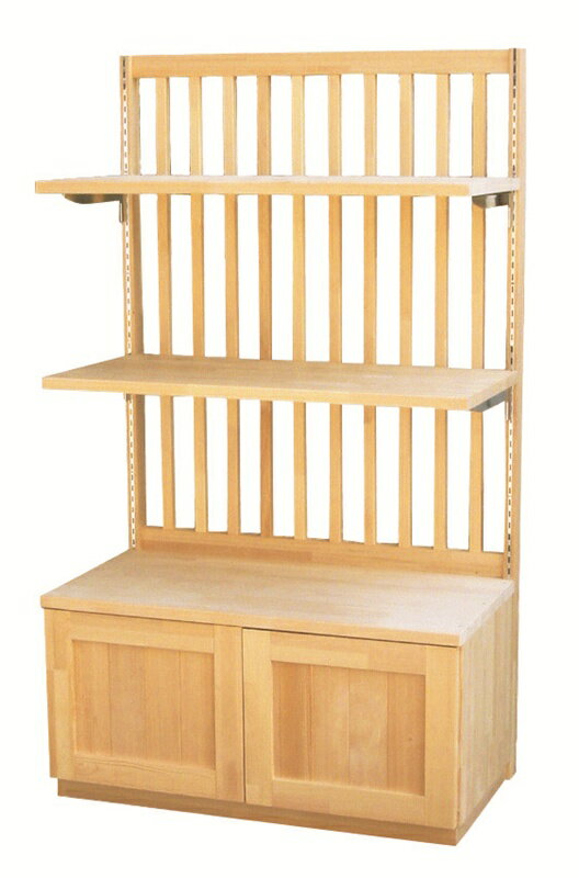 樂天商城 - 和装ウッドコンポ　格子 W1200(白木）扉収納 52676 しつらいの栞 Volol.6