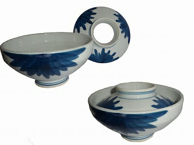 有田焼 先菊蓋付玉割 小鉢【あす楽対応】