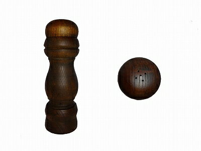 木製 ソルトシェイカー 塩入れ 胡椒入れ コショウ 5ツ穴【あす楽対応】