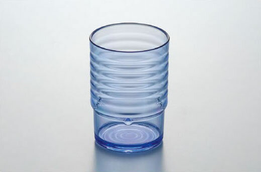 ブルー タンブラー TC-9B スリーラインメラミンウェア2026