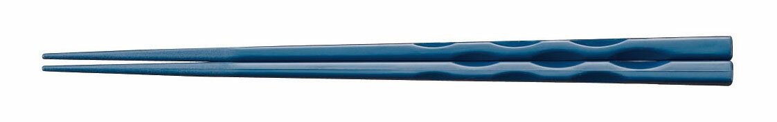 紺 22cm 木の葉箸 TCK-22B スリーラインメラミンウェア2026