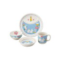 MOOMIN ムーミン ベビー 4ピースセット MM1200-113 ライスボウル 小鉢 子供マグカップ 14ユニバーサルプレート 小皿 21cmユニバーサルプ...