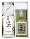 サボン・ド・マルセイユ SAVON DE MARSEILLE ハンドタオル&ソープセット TSM3003413
