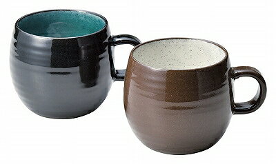 京清水 ペアマグ（青・白） 94440 ペアマグ（青・紅） 94439 陶器 マグカップ