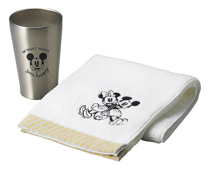 Disney ディズニー サーモタンブラーミッキー＆タオルセット 52906 ミニー＆タオルセット 52907 フェイ..