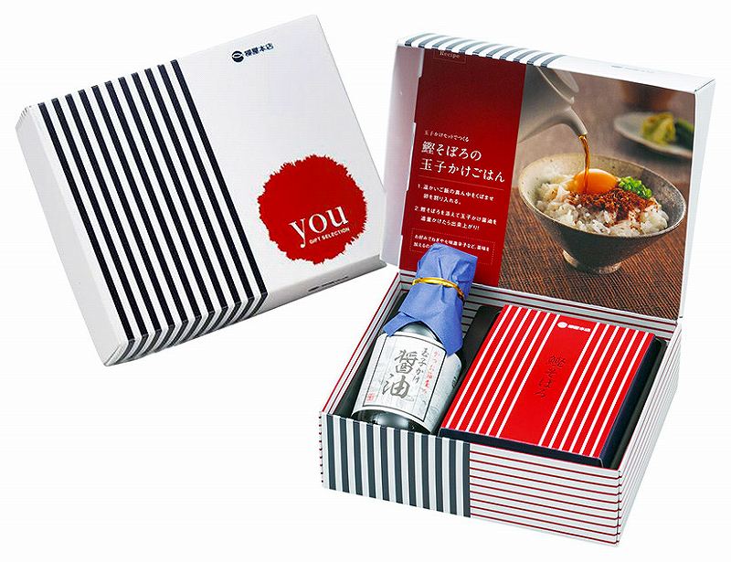 柳屋本店 You TKM-10 玉子かけ醤油 鰹そぼろ