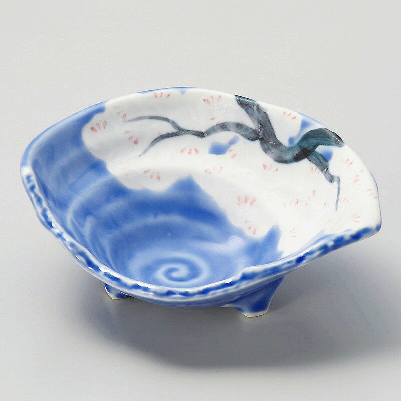 ときわ 第28集 桜木コバルトちぎり向付 ミ034-118