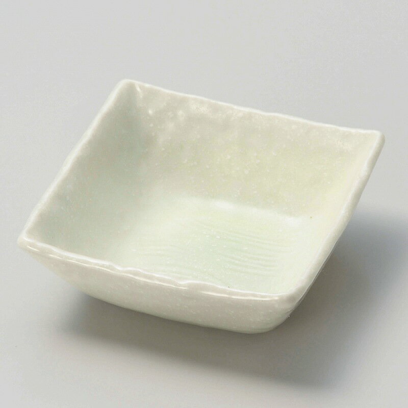 ときわ 第28集 グリーン吹四角小鉢 ホ065-368