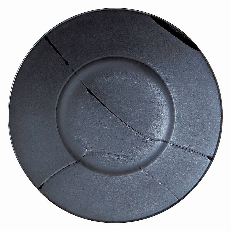 ときわ 第28集 銀釉 24cmプレート ラ553-028