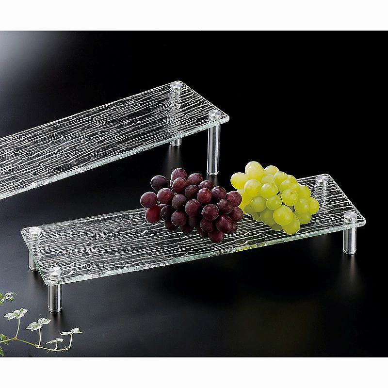 楽天WADA TOKIときわ 第28集 ［AC・AL］50cmさざ波長角低足盛台 ヌ727-348