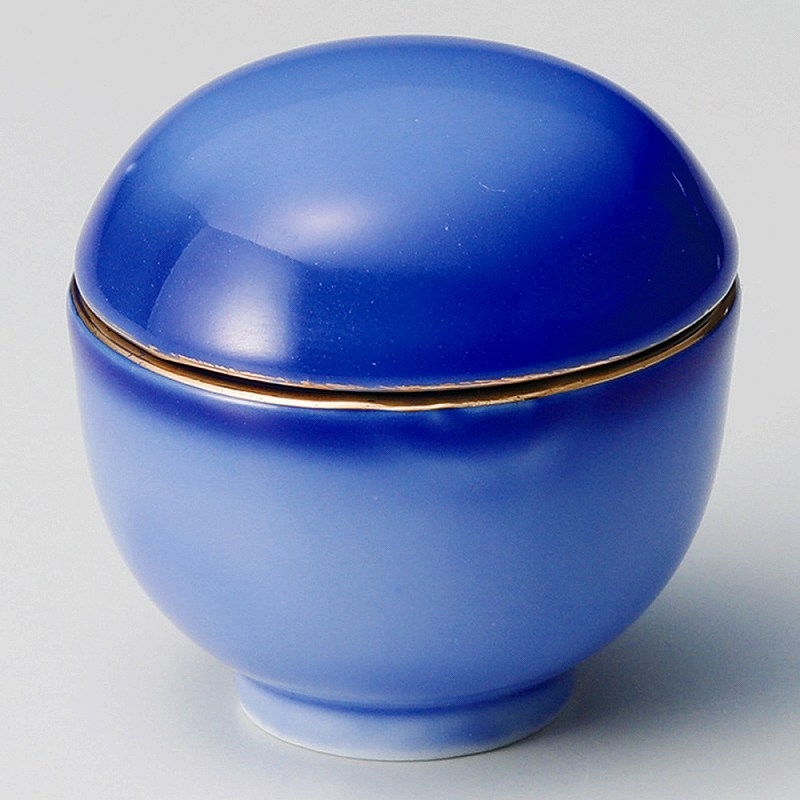 ときわ 第28集 濃コバルト蓋付珍味 タ082-448