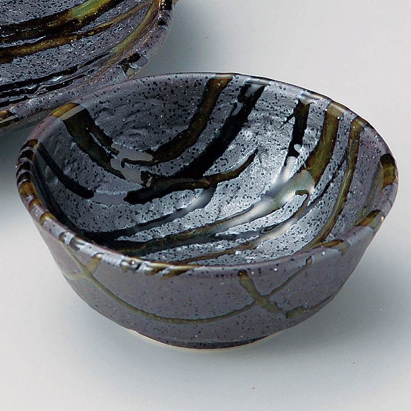 ときわ 第28集 黒織部流し玉割 ツ119-288