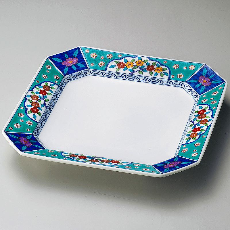 ときわ 第28集 グリン花小紋高台11.0皿 テ184-018