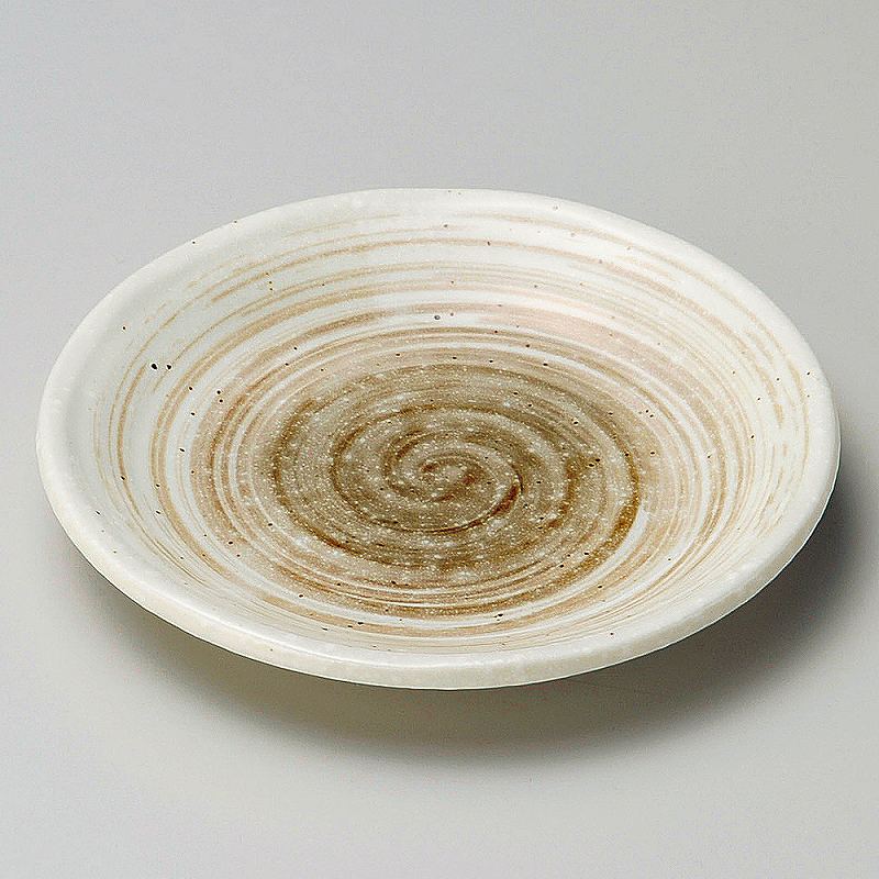 ときわ 第28集 刷毛茶粉引六兵衛取皿 ツ227-188