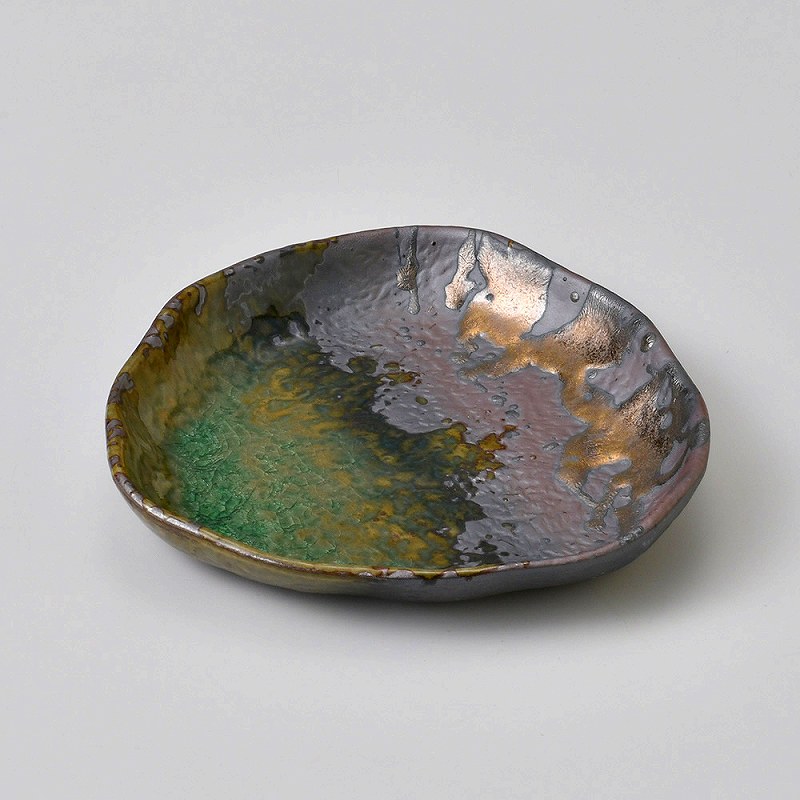 ときわ 第28集 伊賀金彩三角プレート（小） ス239-128