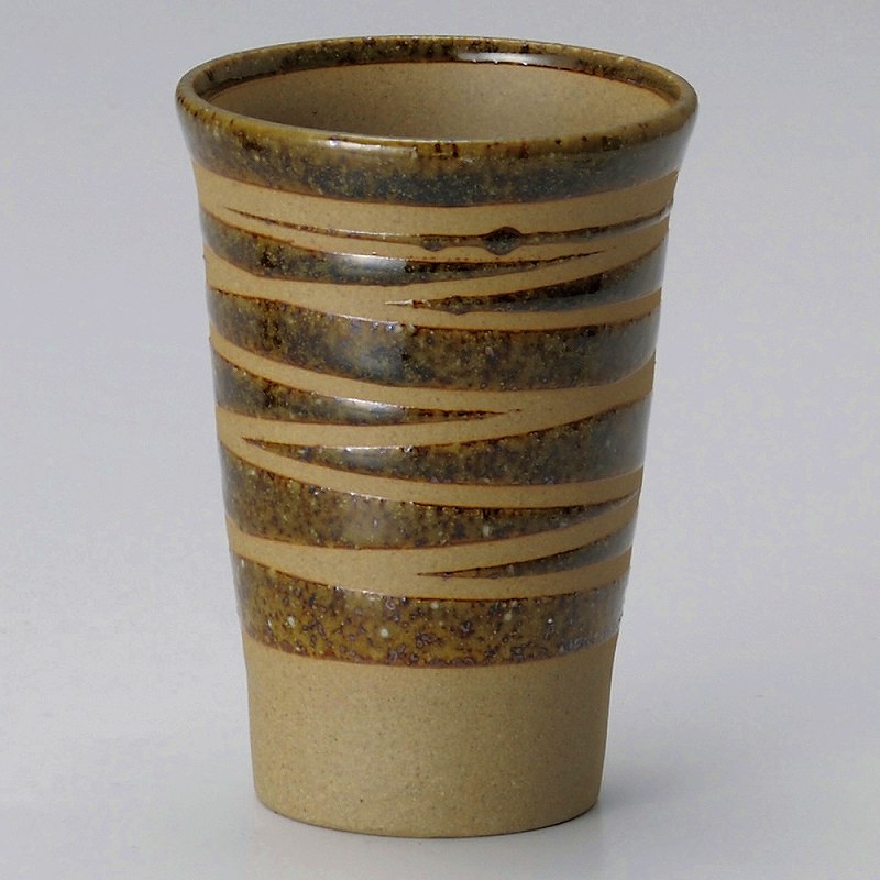 ときわ 第28集 茶ラインフリーカップ ホ277-158