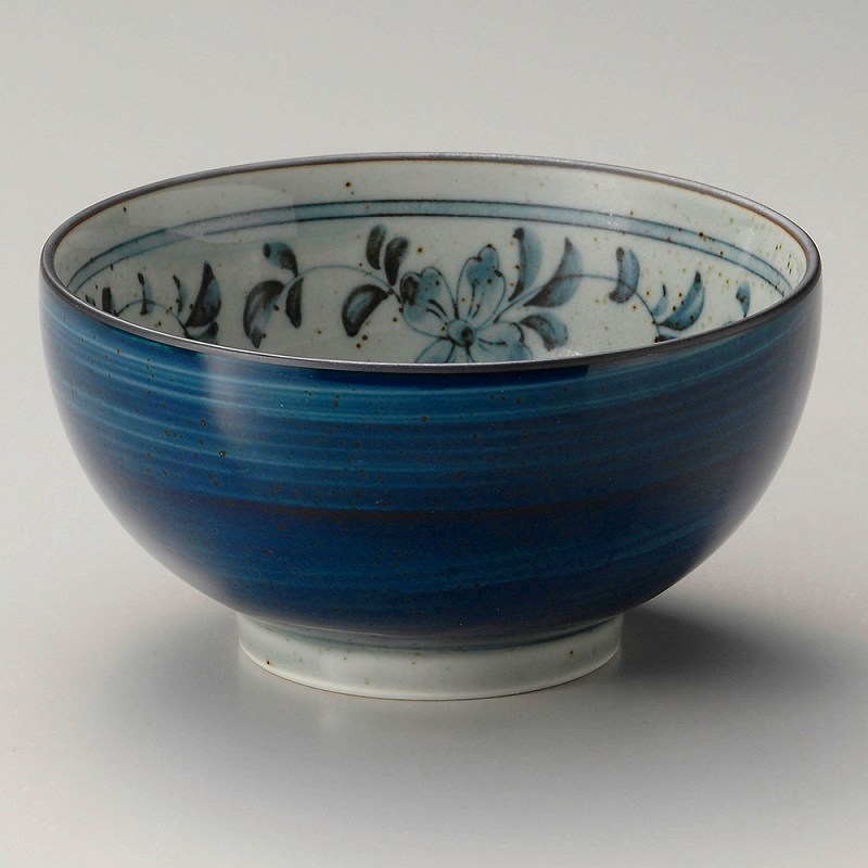 ときわ 第28集 呉須巻唐草多用丼 キ342-228