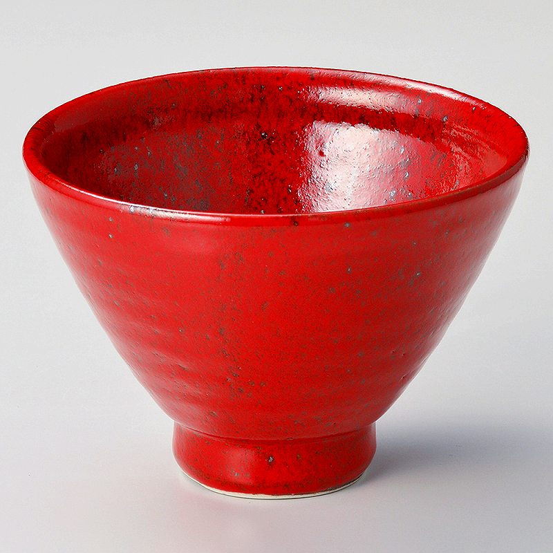 ときわ 第28集 赤柚子天目 笠型丼（大） ユ343-148