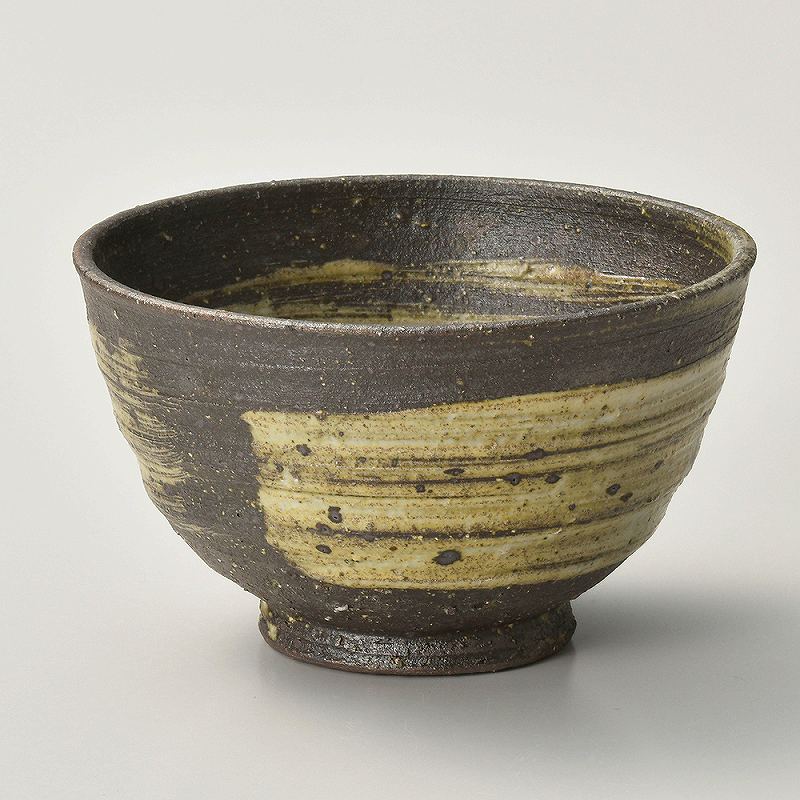 ときわ 第28集 灰刷毛目飯碗 メ362-158