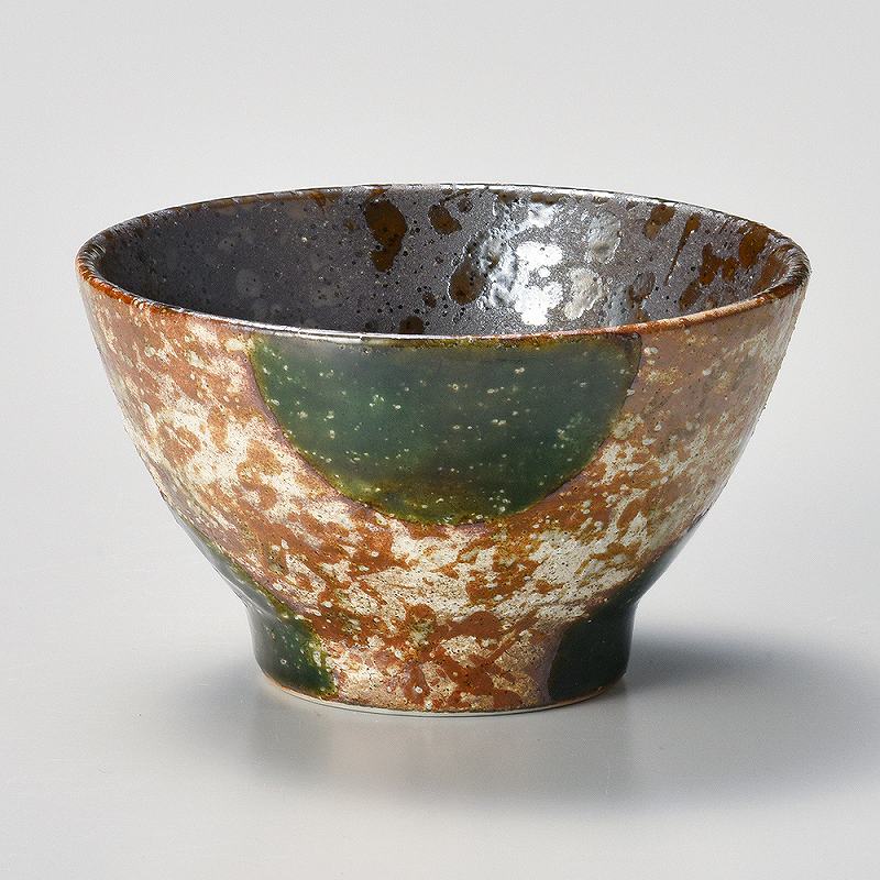 ときわ第28集織部丸紋高台茶碗ユ3...