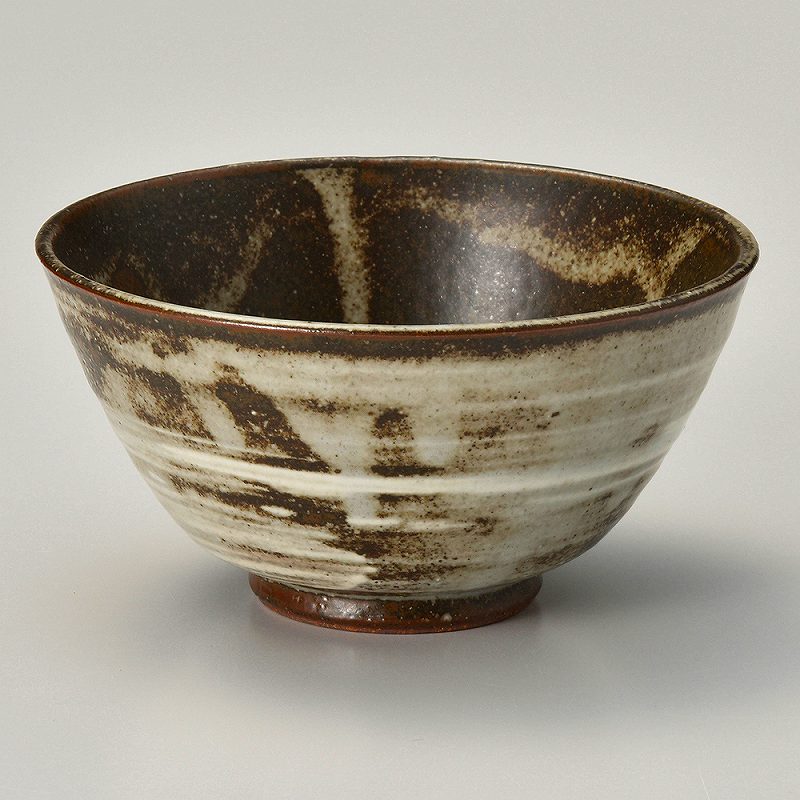 ときわ 第28集 白刷毛目 茶碗（小） イ366-148