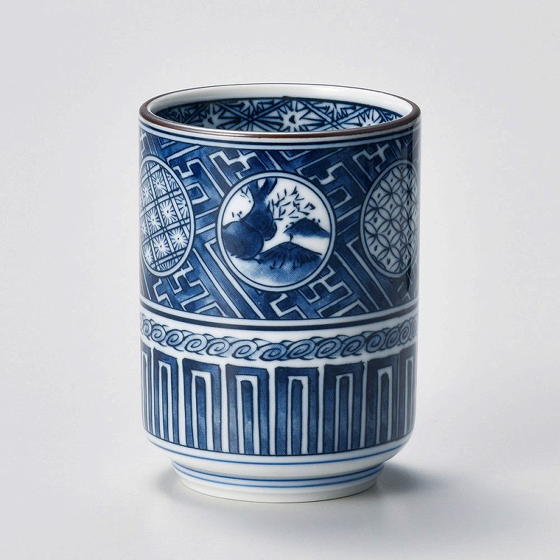 ときわ 第28集 京丸紋大型寿司湯呑 チ374-138