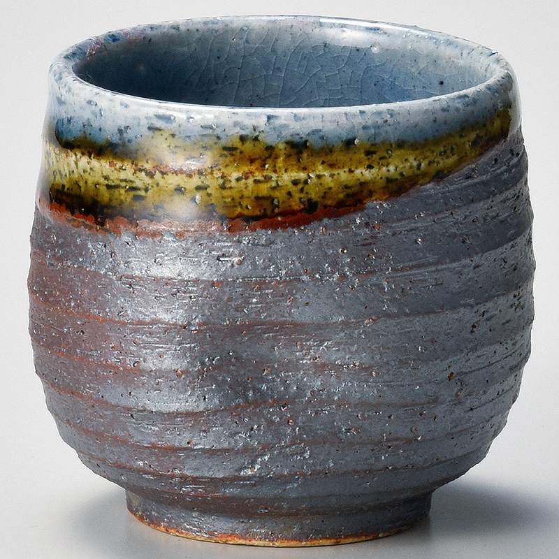 ときわ 第28集 南蛮三角タイコ型寿司湯呑（小） ネ375-158