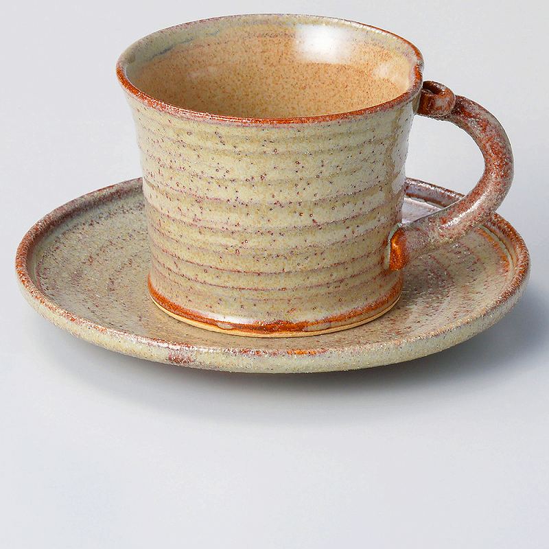 ときわ 第28集 手造りウノフコーヒー皿 ロ608-208