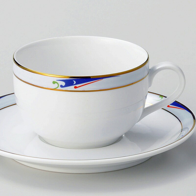 ときわ 第28集 ブルーウェーブ紅茶碗 ヤ611-118