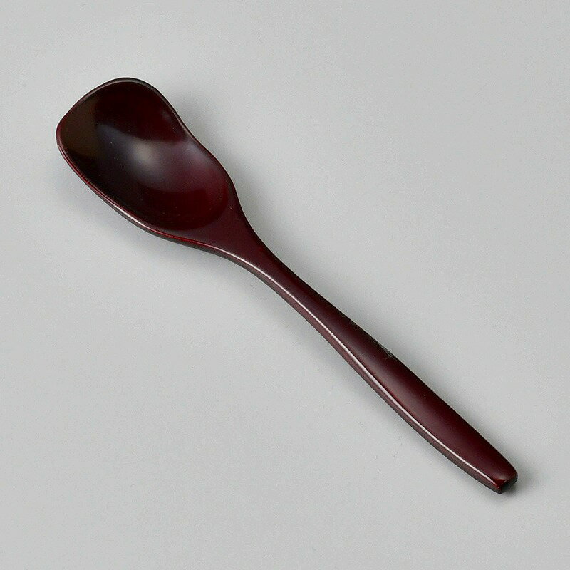 ときわ 第28集 本漆アイスクリームスプーン（溜） ワ626-408