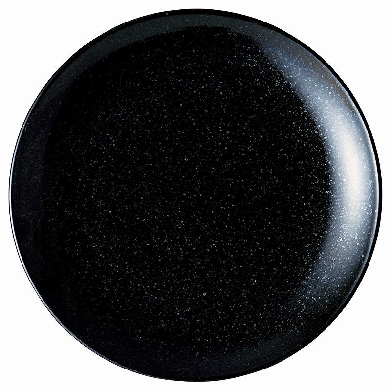 ときわ 第28集 ニューチャイナ（黒・赤） 黒玉渕28cm皿 カ655-018