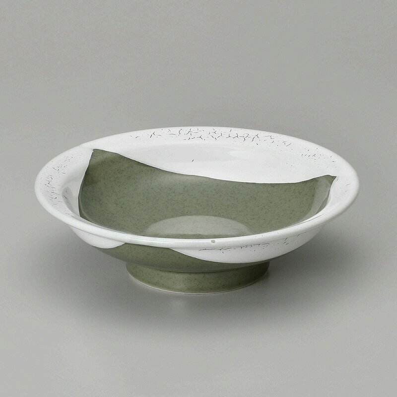 ときわ 第28集 よもぎ三角紋7.0高台皿 ホ672-318