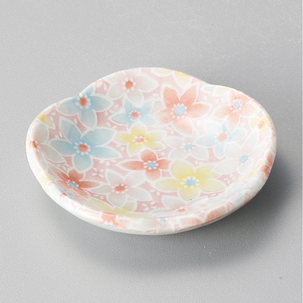 優花桜型豆皿オ092-449ときわ...