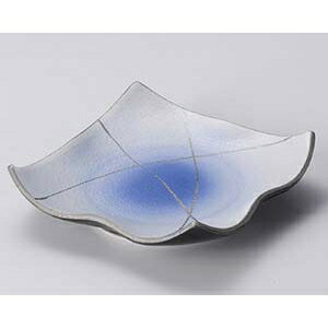 Japanese Tableware - コバルト銀彩角天皿 ツ119-019 ときわ 第29集