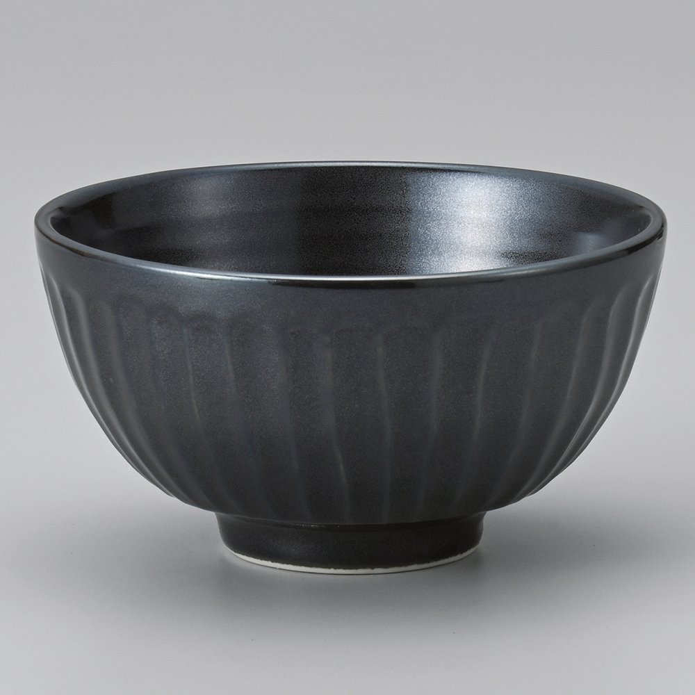 鉄結晶 削ぎ茶碗 （大） イ349-409 ときわ 第29集
