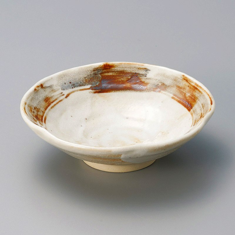 陶里 第31集 ねずみ志野平小鉢 07626-131