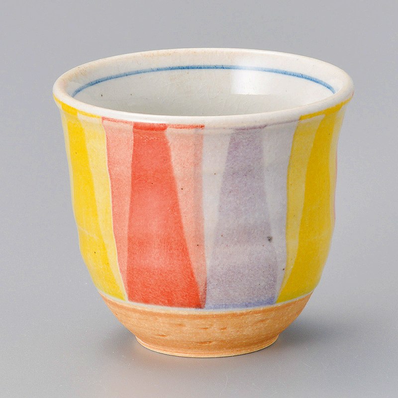 陶里 第31集 色紙赤長湯呑 56035-331