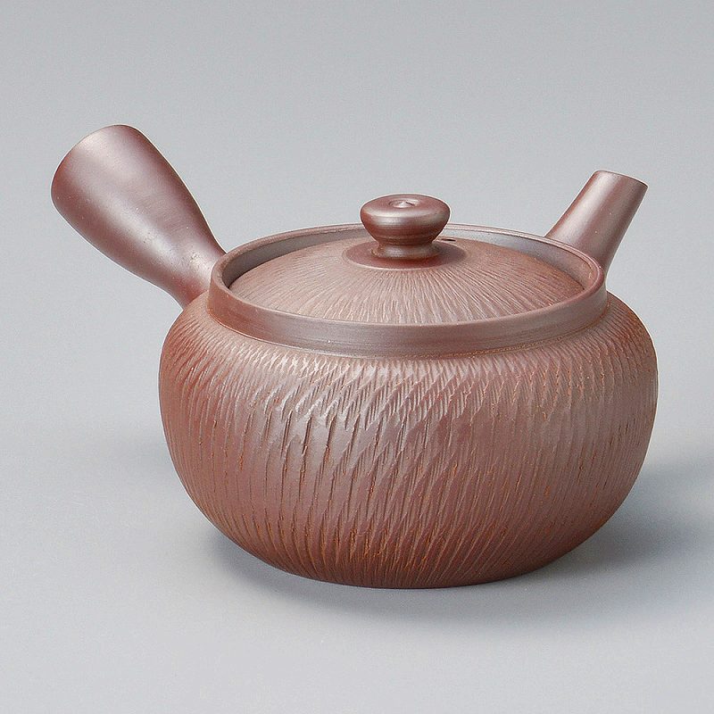 陶里 第31集 2.0紅梅形ビリ万古急須（まるっと網） 57214-711