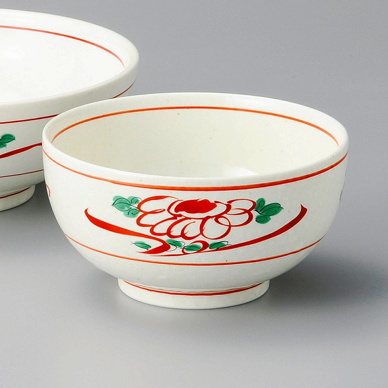 陶里 第31集 手描赤絵万暦お好み丼（大） 59512-071