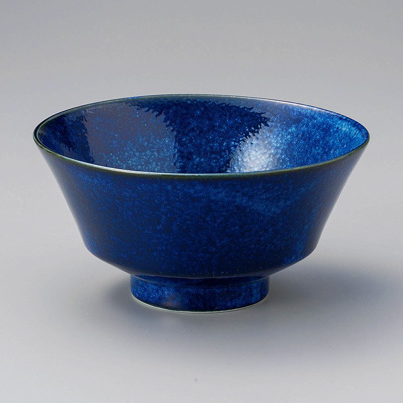 陶里 第31集 窯変紺紺反型58丼 61208-161