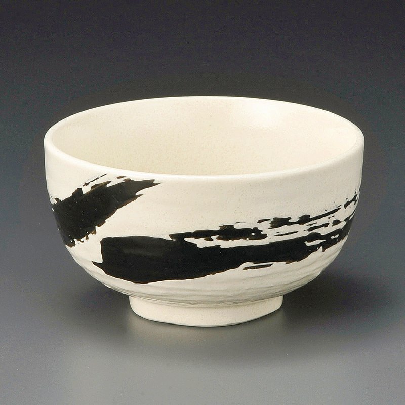 陶里 第31集 極刷毛白ロクロ目4.0丼 63425-081