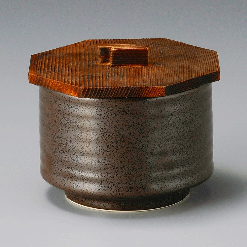 陶里 第31集 鉄線花筒型飯器（小）（身） 63812-321