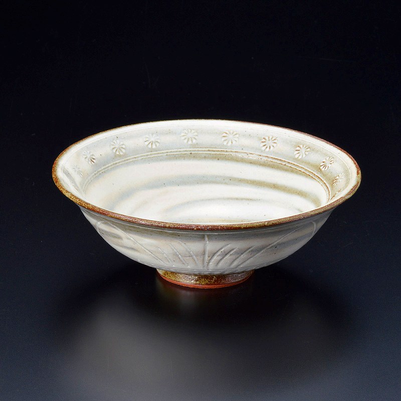 陶里 第31集 粉引三島麺鉢 66207-141