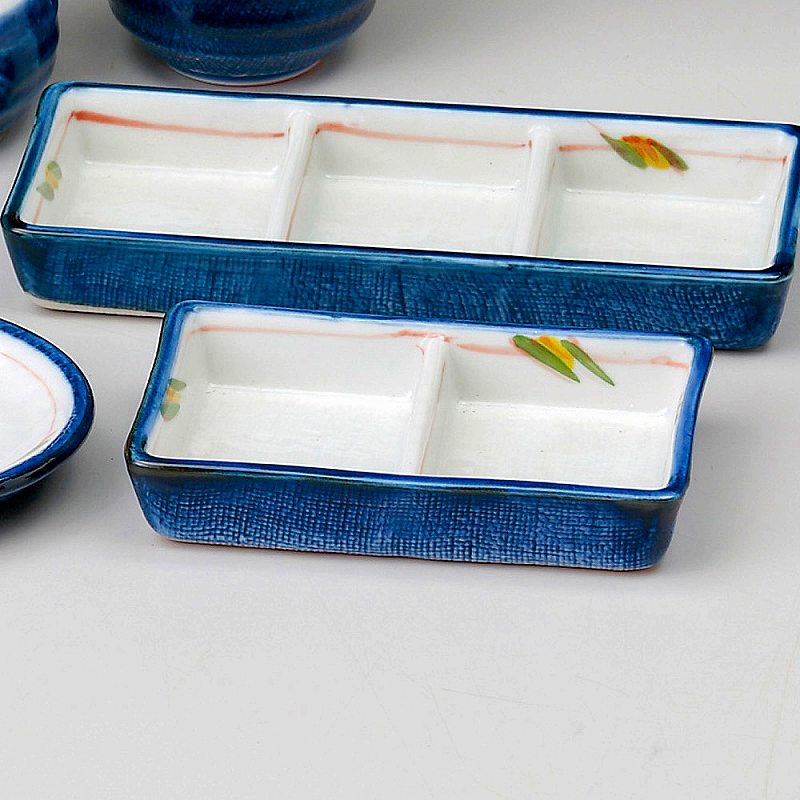 陶里 第31集 たんざく紋二品皿 66845-161