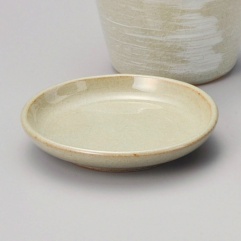 陶里 第31集 唐津白ハケメそば薬味皿 67236-181
