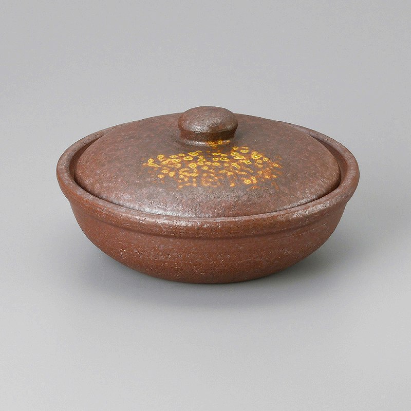 陶里 第31集 焼締5号平鍋 69621-711