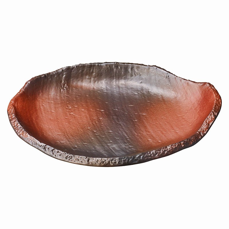 陶里 第31集 備前焼締（強化） 岩礁皿（小） 71112-451