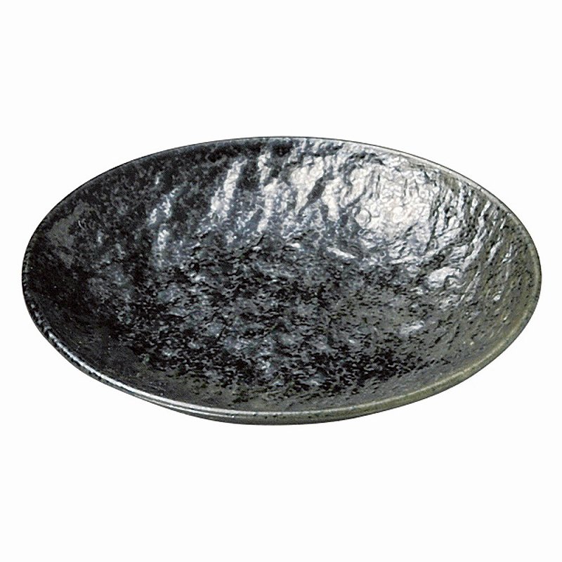 陶里 第31集 石目（黒）　PX11cm皿 72612-101